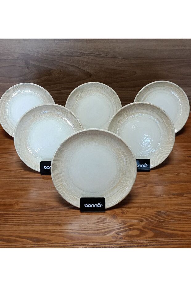 Patera Series 6-Piece Dessert & Pastry Plate 19 cm Ptrgrm19Dz