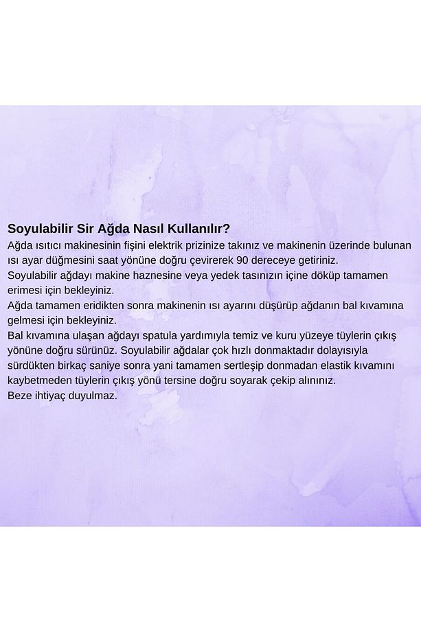 Depirol Sir Ağda Isıtıcı Makine Set - 4