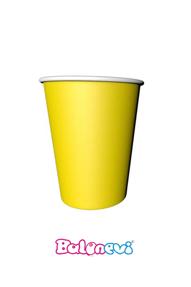 Yellow Pastel Cup 220/240Cc (8Ad) - 1