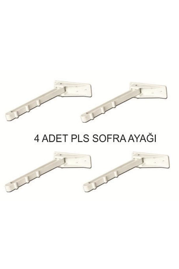 Sofra Ayağı Plastik Katlanır Sofra Ayak(4 Adet) - 1