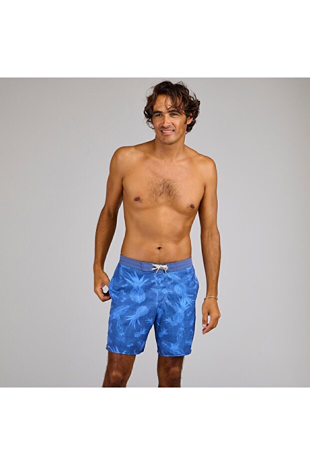 Uzun Boardshort - Mavi - 100 - 8