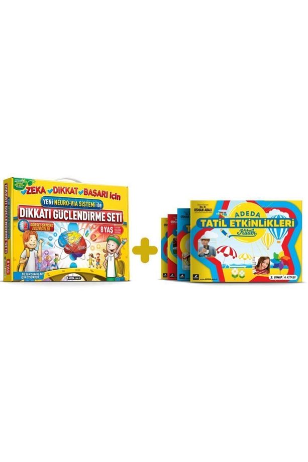 Adeda Dikkati Güçlendirme Seti 8 Yaş +tatil Etkinleri 2. Sınıf - 1