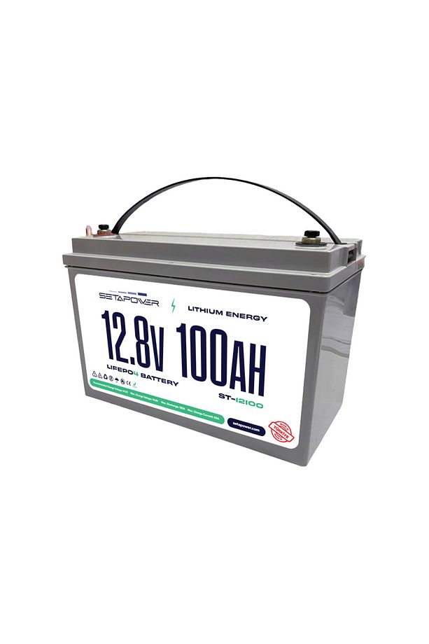 Setapower 12.8V 100AH LiFePO4 Akü - 1