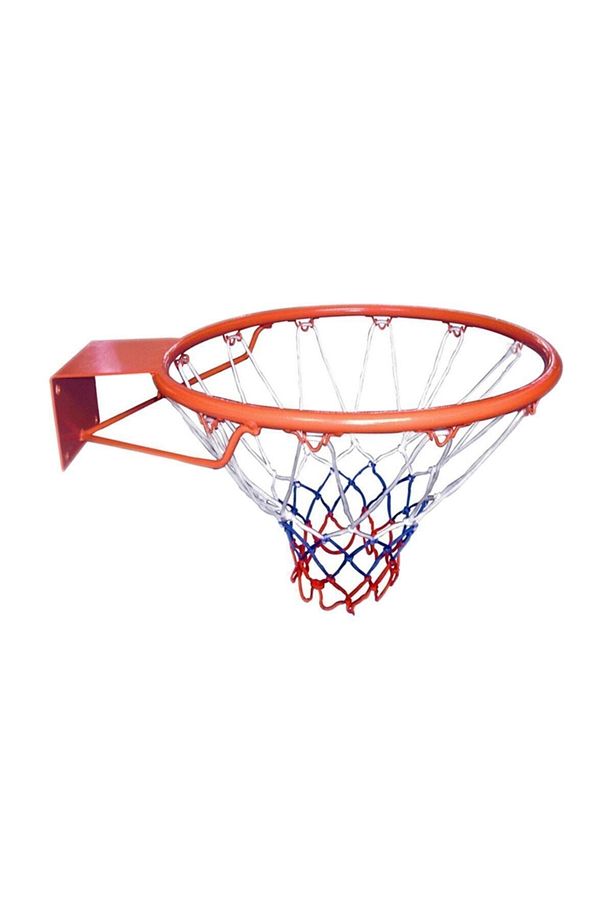 45 Cm Demir Basketbol Çemberi Ve File Seti Basketbol Seti Kuşak Korumalı - 1