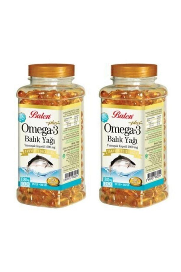 Omega-3 Plus+ Balık Yağı 100 Kapsül - 2