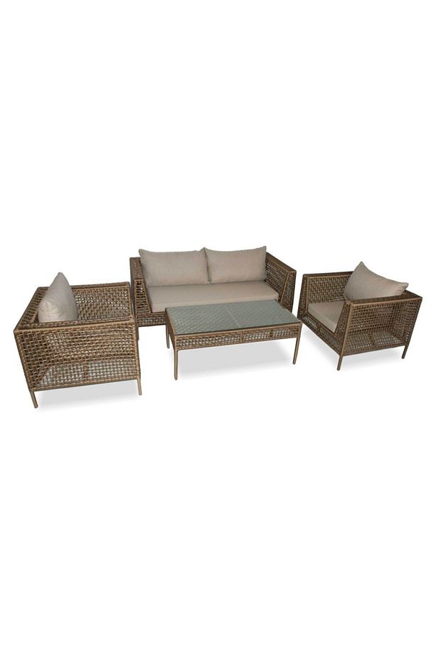 Como Rattan Bahçe Balkon Oturma Takımı-küf - 1