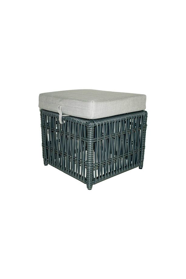 New York Xl Rattan Bahçe Balkon Oturma Takımı Taş Gri - 4