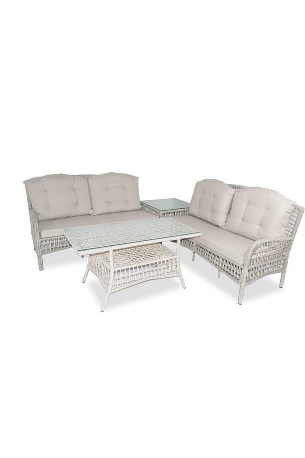 Lady Rattan Köşe Takımı-kum - 2