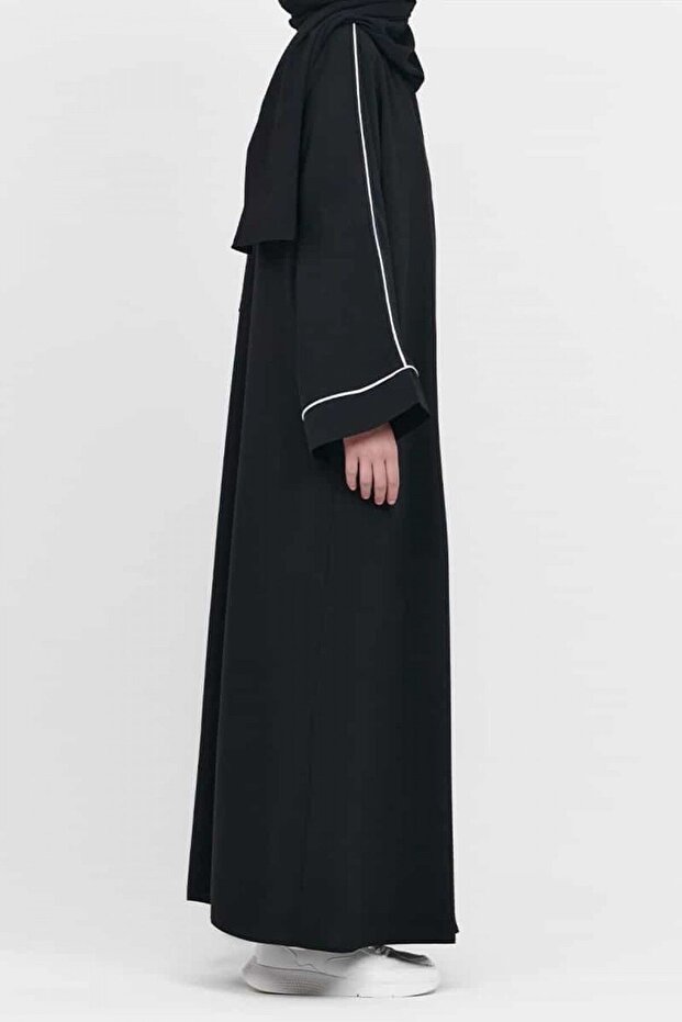 Soft Biyeli Ferace - Siyah - 4