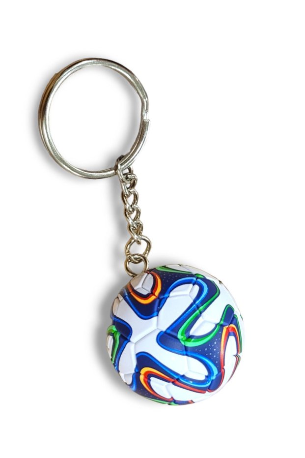 Soccer Ball Figured Keychain and Bag Ornament