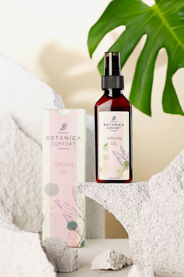 Yavaş Uzayan Ve Yıpranmış Saçlara Özel Argan Bakım Yağı 100 ml 8682009368019 - 1