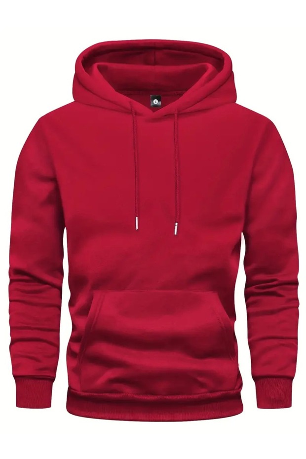 Men's Hooded Sweatshirt - Relaxed Fit