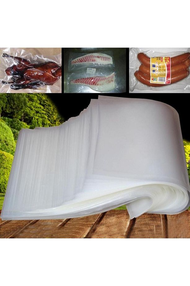 3 Kg Düz Vakum Makine Poşeti(SANAYİ TİP) Karışık Ölçülerde 15*20*1 Kg/25*30 1 Kg/30*40 1 Kg - 1