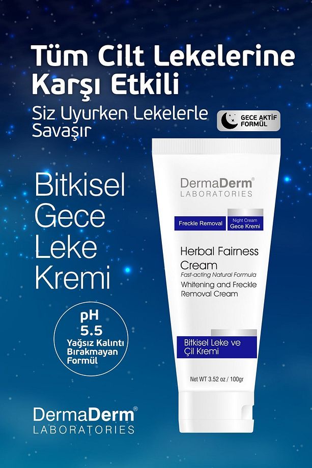 Yüz ve Vücut SPF50+ Güneş Kremi 100ML 2 Adet ve Dermaderm Gece Leke Kremi 100ml 1 Adet - 6