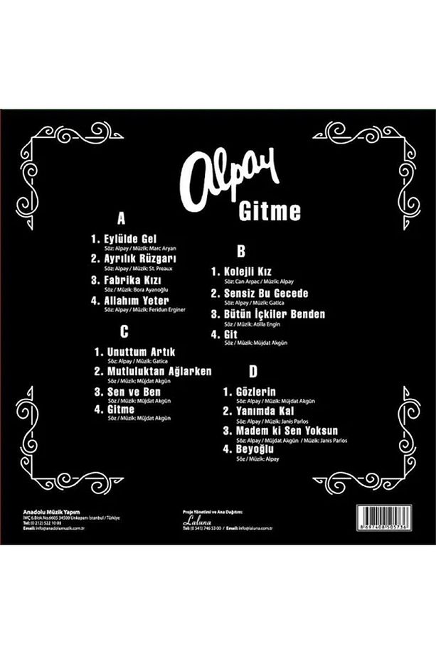 Alpay - Gitme (PLAK) - 2