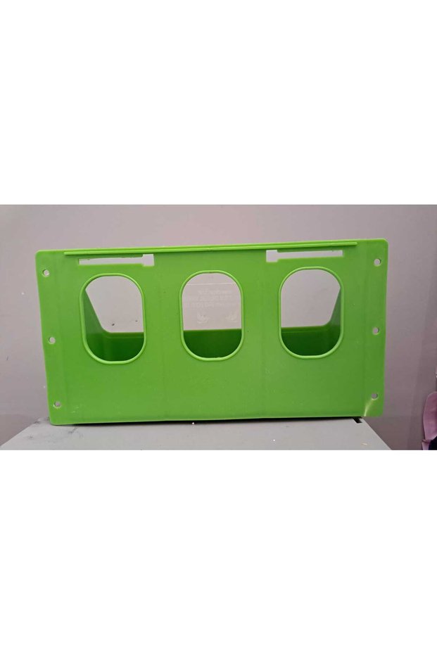 Green 3-piece Pigeon Food Bowl - Food Bowl, 5 Pieces