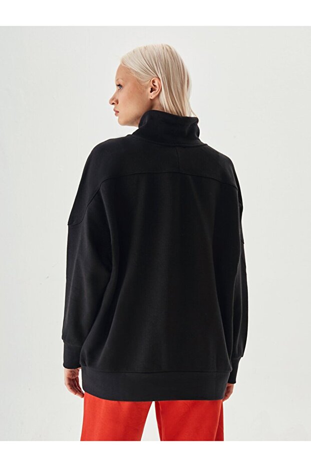 Siyah Sweatshırt - 3