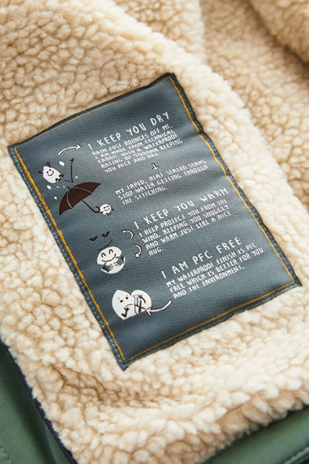 سترة بورج صوفية مقاومة للماء - معطف للأطفال ALY01692 - 7