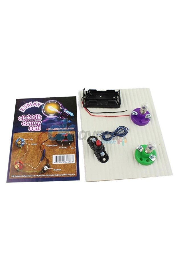 Elektrik Devre Seti Pil Yataklı - 1