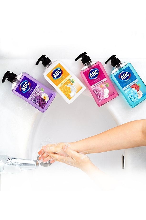 Sıvı Sabun Pembe Buket 400 ml 4 Lü - 4