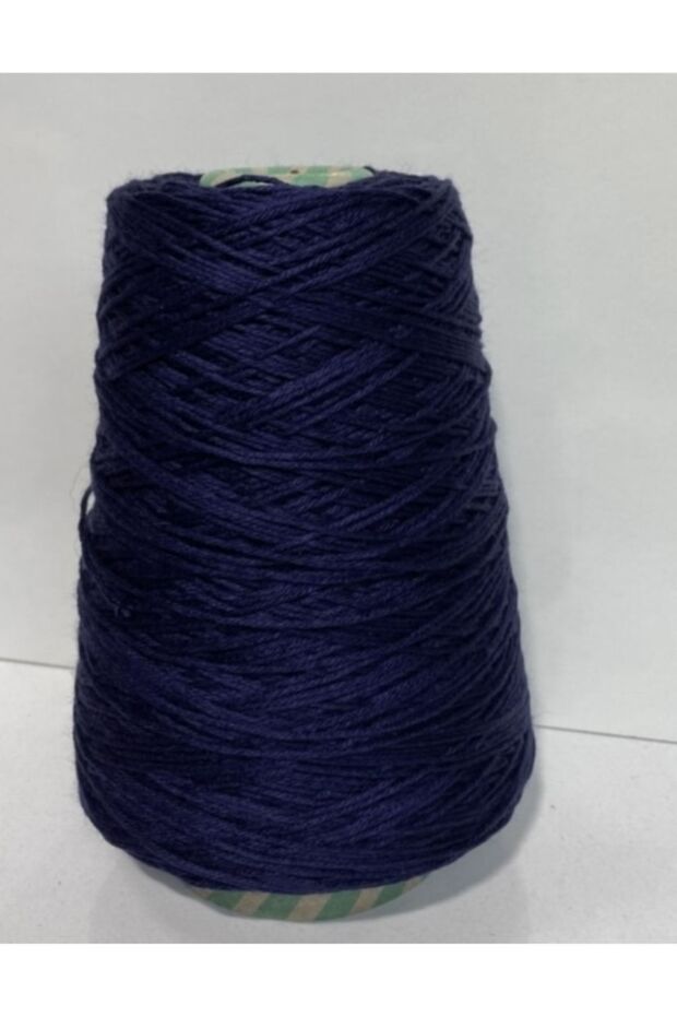 Summer Knitting Yarn Acrylic:Viscose Super Shiny:Dark Blue 250 Gr