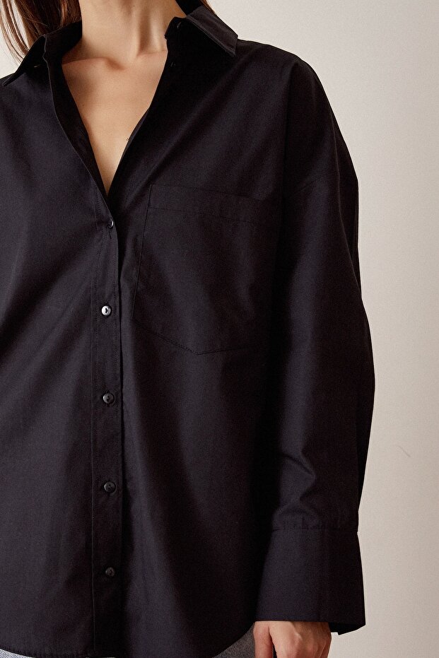 Boyfriend Basic Gömlek - 4