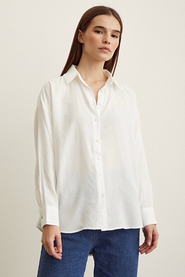 Basic Modal Gömlek - 2