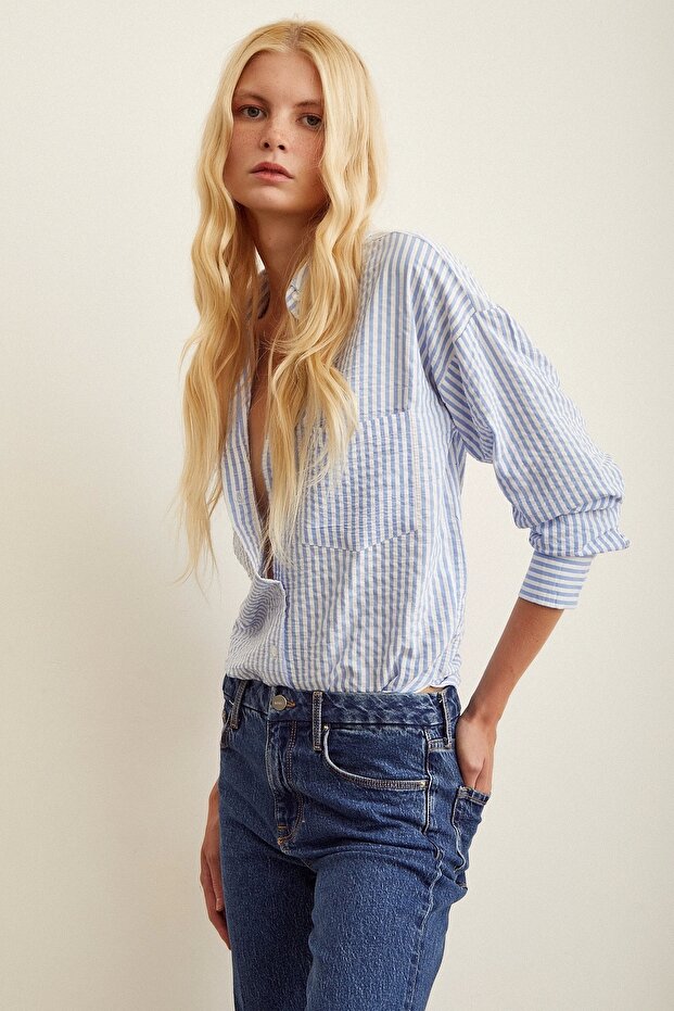 Çizgili Gömlek - 6