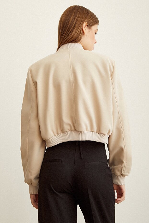 Astarlı Çıt Çıtlı Mont - 5