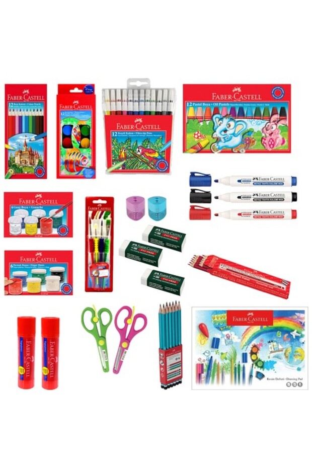 Faber-Castell School and Student Stationery Paint Set - OFISINN-042