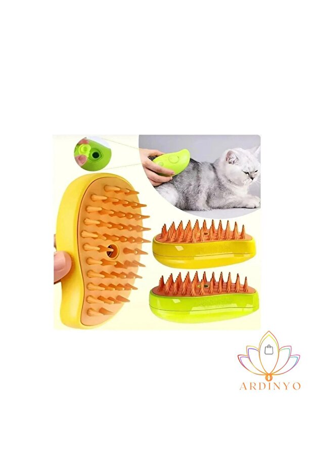 Kedi Bakım Seti: Sevimli Yapışkanlı Catnip Avokado & Buharlı Yıkama Fırçası Avantajlı Set - 5