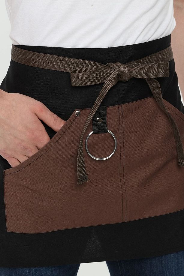 Cafe, Barista, Kuaför, Barmen, Çiçekçi, Mutfak Önlükleri, Leke Tutmaz, Bay, Bayan, Yarım Önlük - 8