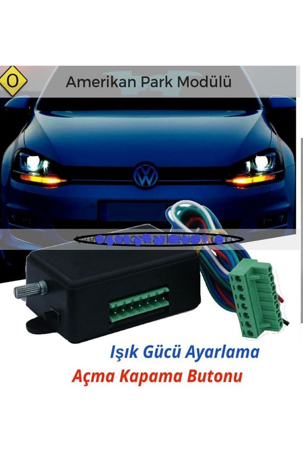 Ayarlı Amerikan Park Modülü 4 Çıkışlı Ldr 10 - 4