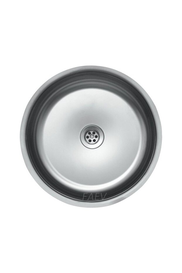 Krom Düz Evye Paslanmaz Çelik - 1