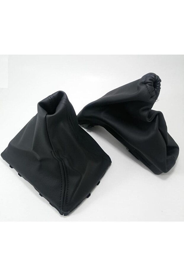 Opel Astra H Black Stitching Gear Shift Gaiter and Black Handbrake Gaiter 2005 and After