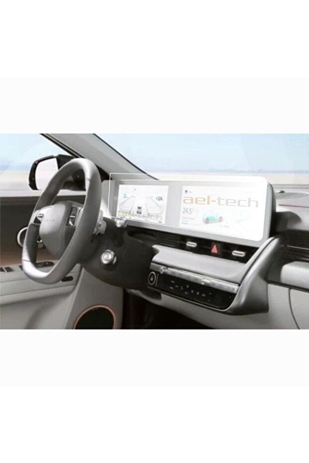 Hyundai Ioniq 5 Digital Instrument and Navigation 12.3-Inch Compatible Nano Screen Protector 2023 2024