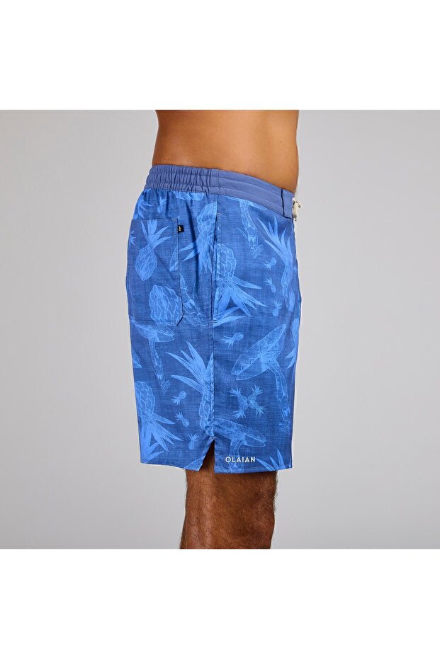 Uzun Boardshort - Mavi - 100 - 4