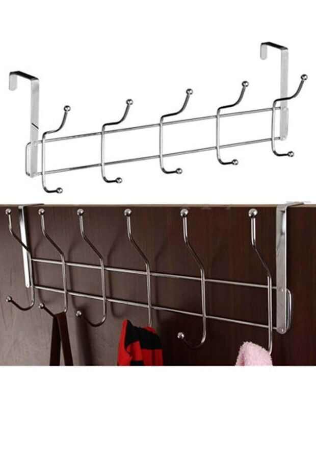 Kapı Arkası 12'li Metal Askı - 1