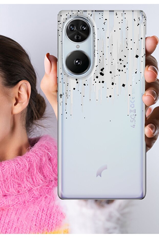 S19 Max Pro S Edge Kılıf Şeffaf Silikon Baskılı CoolBuzz - 1