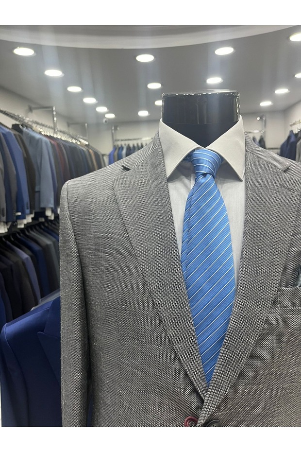 سترة كتان كبيرة الحجم - 2