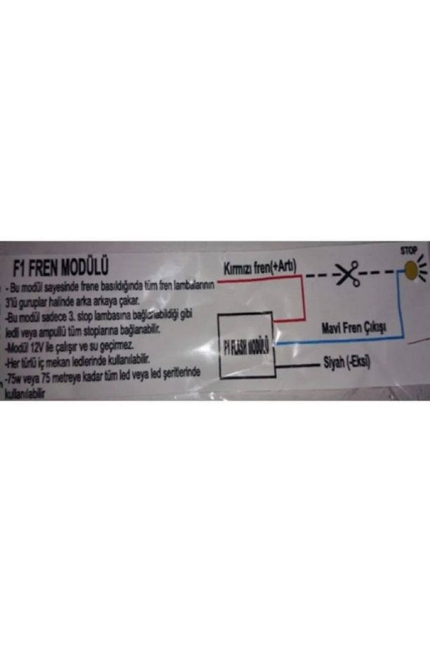 Led Fren Modülü Sürekli Çakar - 2