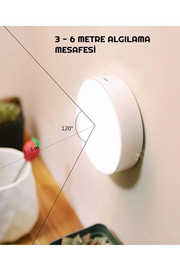 sensörlü led dolap içi lamba - 5