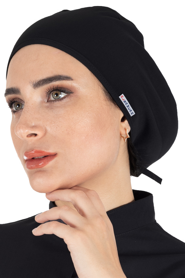 قبعة الطبيب والممرضة السوداء (2 قطعة)