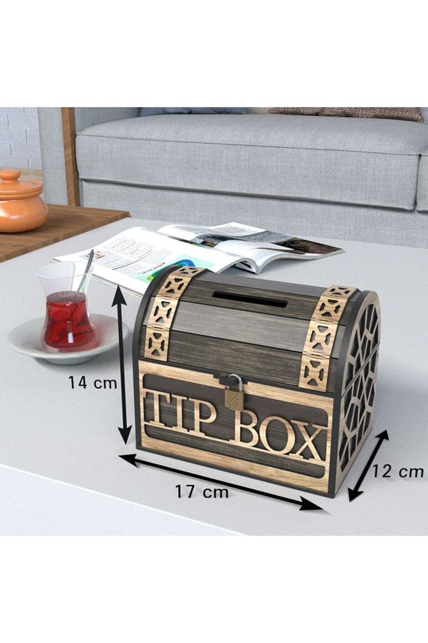 Tip Box Bahşiş Kutusu Ve Kumbara Sandık Tipi Tipbox REBAP - 3