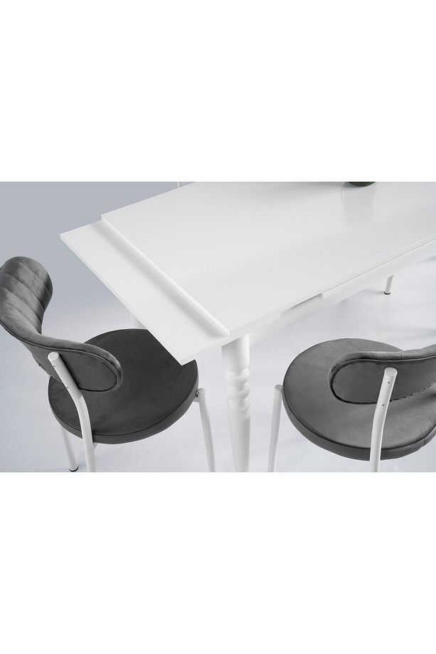 Cunda Modern Açılır Sadece Mutfak Masası 70x110 - 3