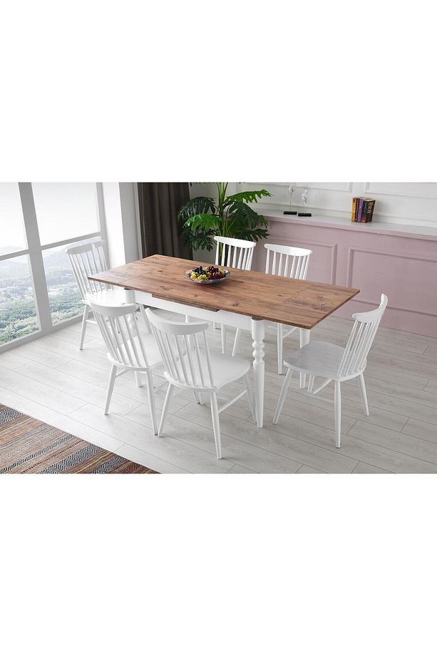 Cunda Modern Açılır Sadece Mutfak Masası 70x110 - 4