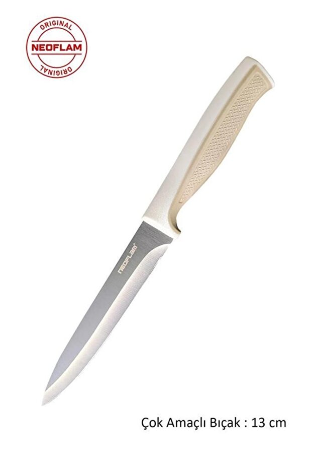 Fika Microban Bej 5 Parça Bıçak Seti - 6