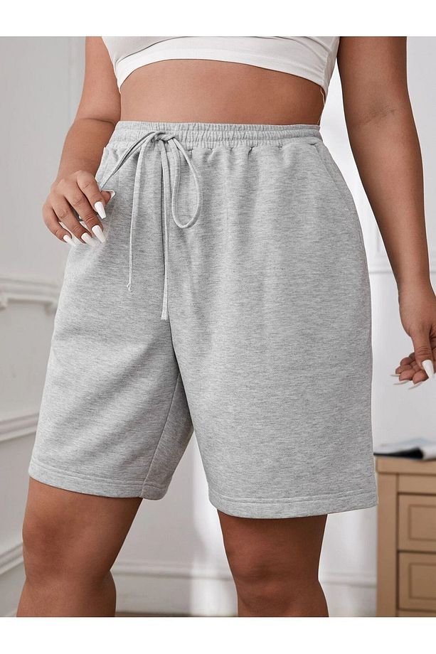 KADIN UNISEX BÜYÜK BEDEN  ŞORT MODAVİBE - 3