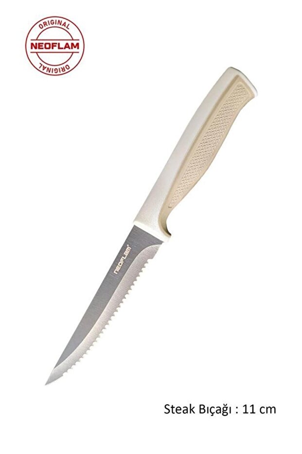 Fika Microban Bej 5 Parça Bıçak Seti - 3