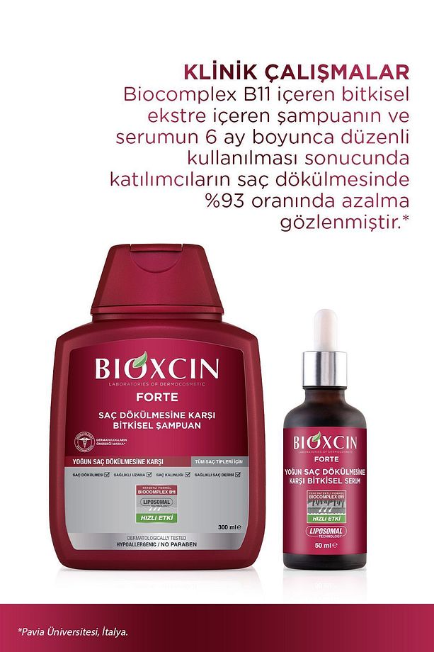 Forte Şampuan 4lü Fırsat Paketi 4 Adet 300 ml Yoğun Dökülme Karşıtı Şampuan - 7